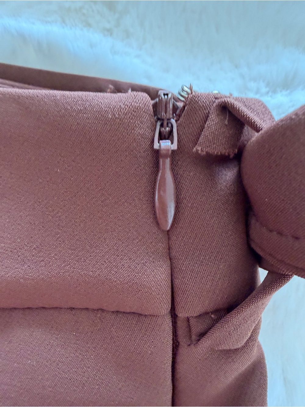 Camila Coelho Pink Label Brown Blazer and short set - Picture 15 of 17
